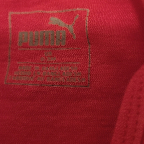 Two Puma short sleeved onesies/bodysuits - Picture 3 of 5